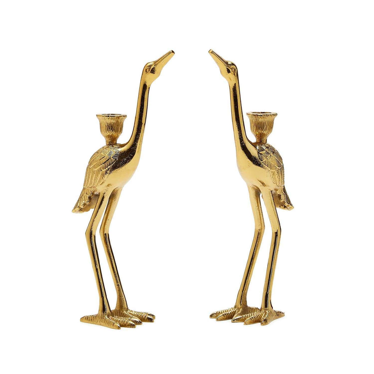 Tozai Crane Candle Holder Set Candle Holders VAL002-S2