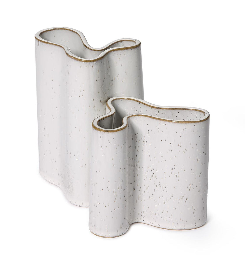 Freeform Vases with Reactive Glaze