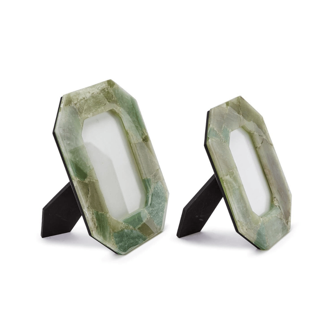 Tozai Green Quartz Octagon Photo Frame Picture Frames