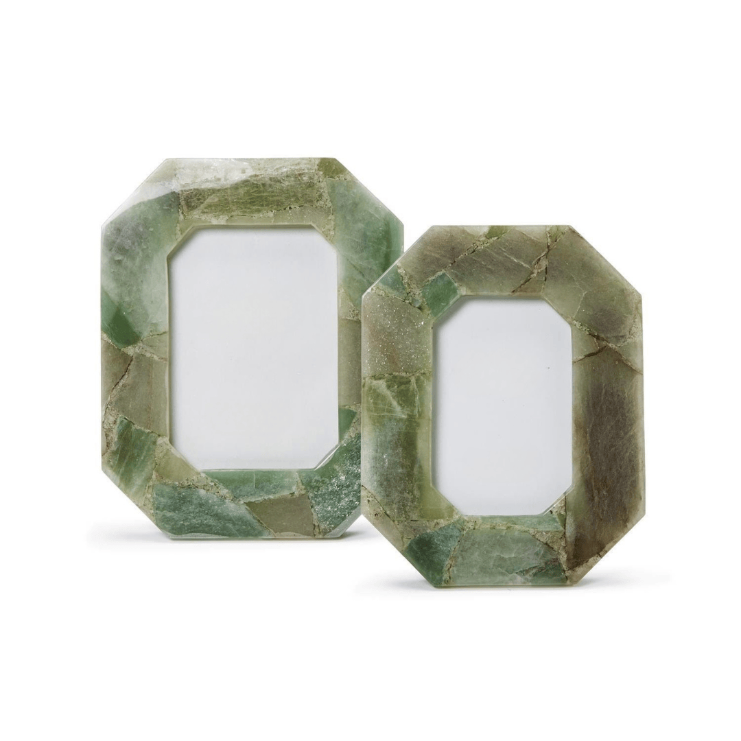 Tozai Green Quartz Octagon Photo Frame Picture Frames