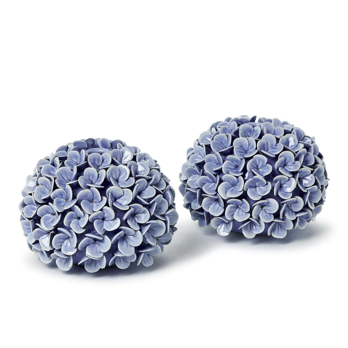 Tozai Hand-Crafted Hydrangea Flower Bud Vases / Taper Candle Holders Vases 55060