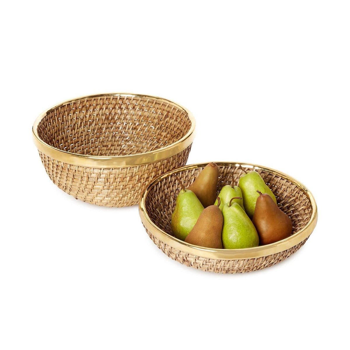 Tozai Hand Woven Rattan Bowl Bowl