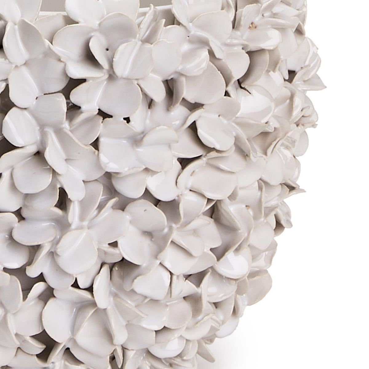 Tozai Hydrangea Petals White Planter/Vases Pots & Planters