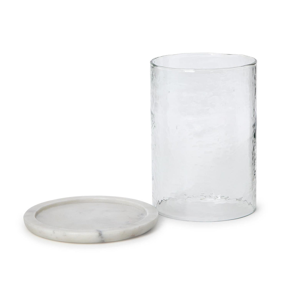 Tozai Marble Tabletop Hurricane Candle Holders