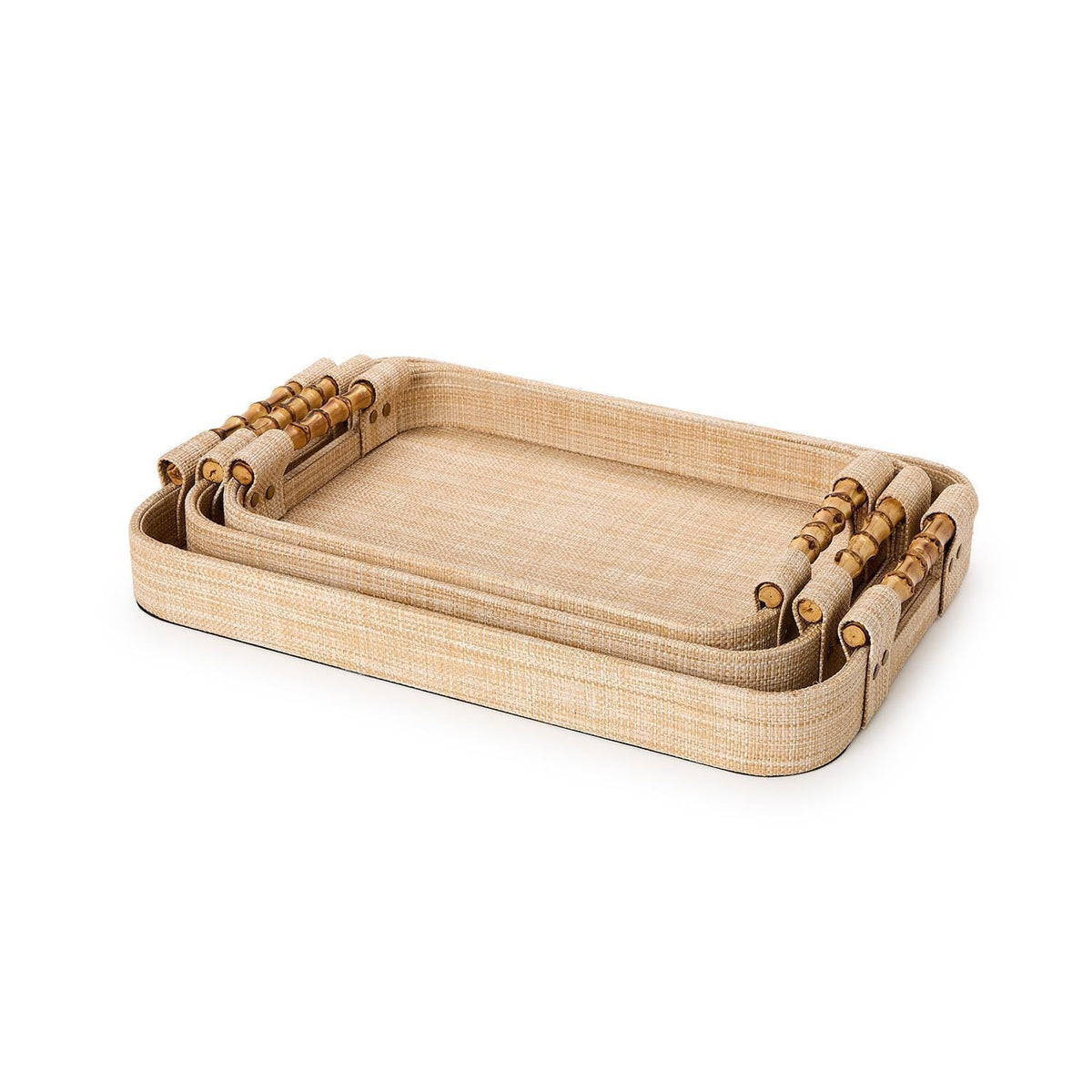 Tozai Monaco Natural Grass Trays Decorative Trays