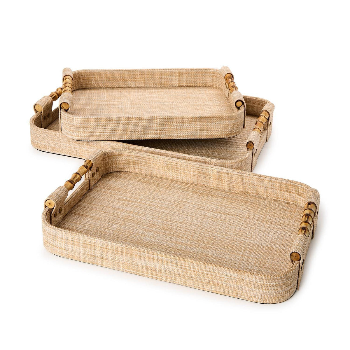 Tozai Monaco Natural Grass Trays Decorative Trays