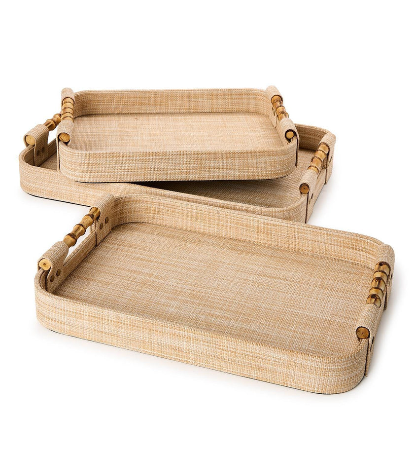 Monaco Natural Grass Trays