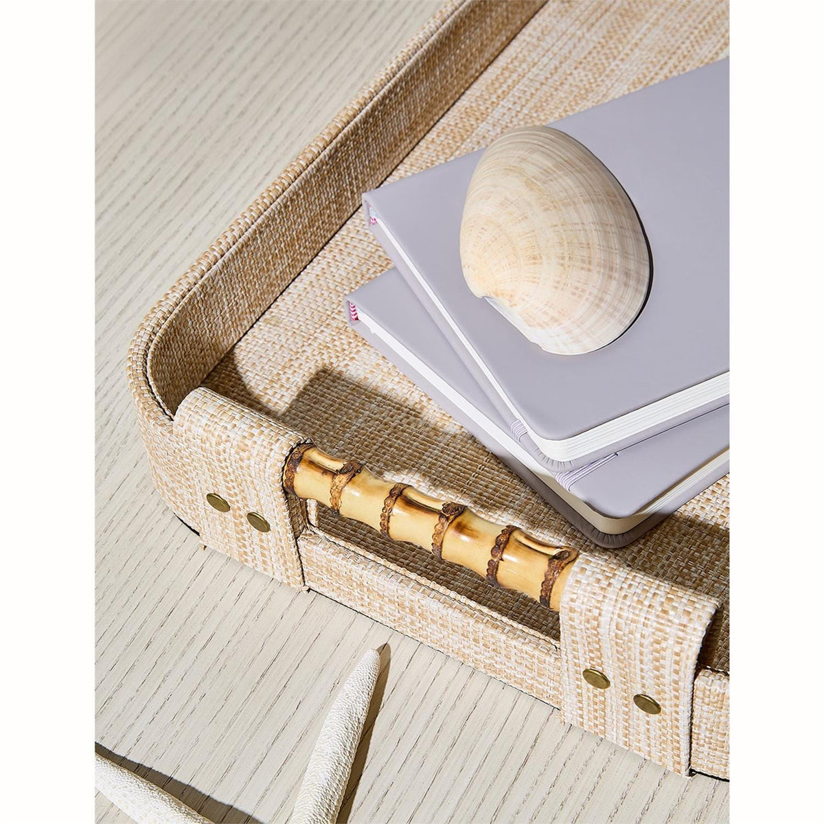 Tozai Monaco Natural Grass Trays Decorative Trays