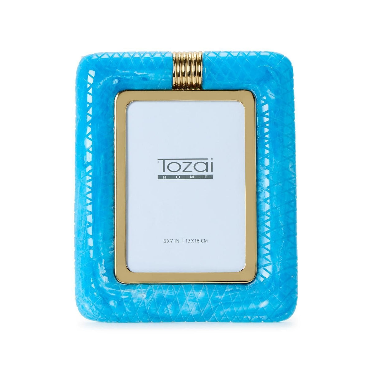 Tozai Opulence Peacock Blue Photo Frame Picture Frames HZN117