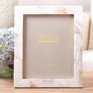 Tozai Pearly White Frame Picture Frames