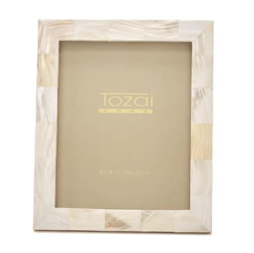 Tozai Pearly White Frame Picture Frames