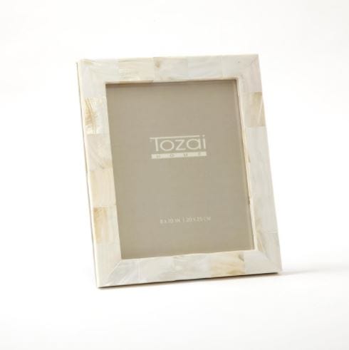 Tozai Pearly White Frame Picture Frames