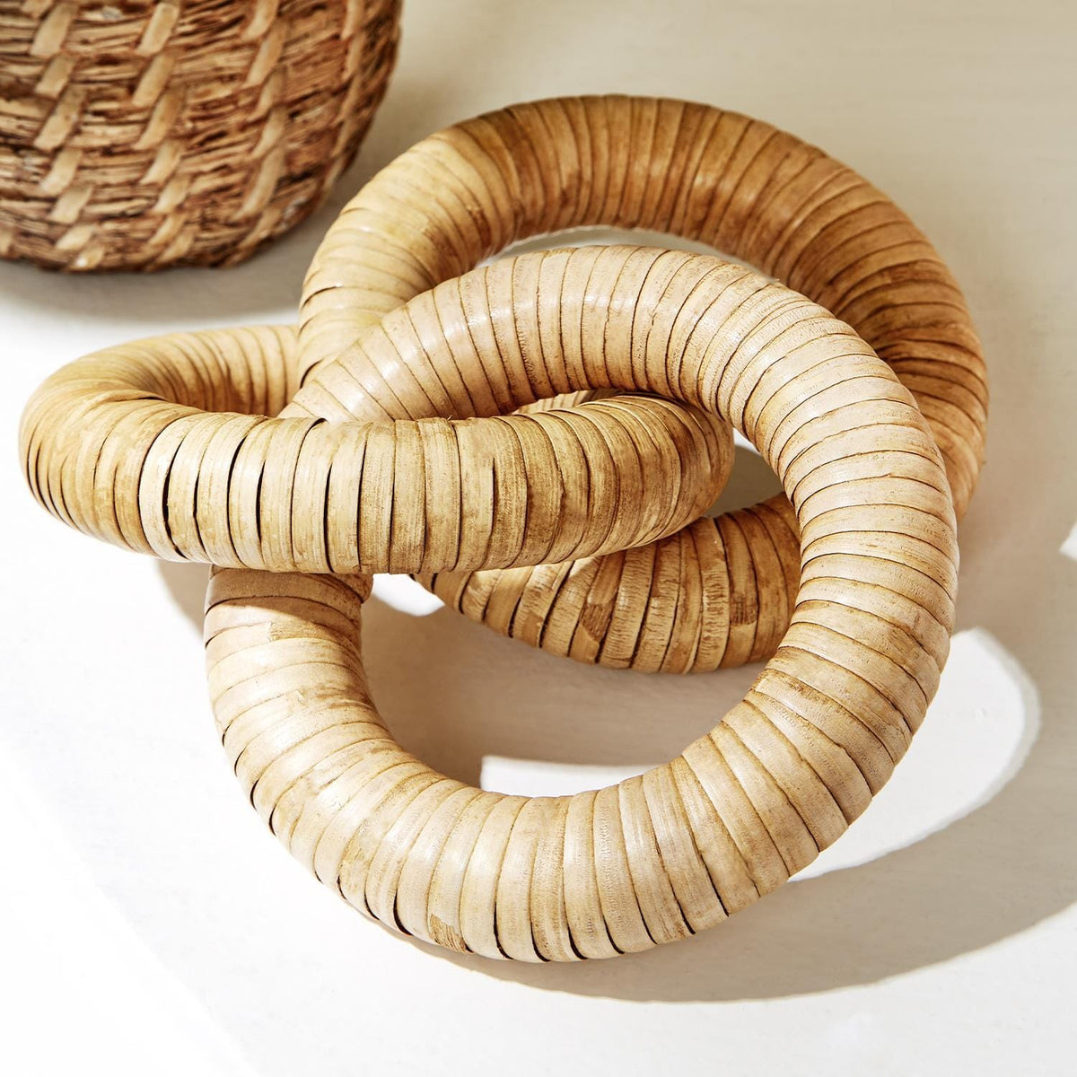 Tozai Rattan Links Decor Decorative Objects