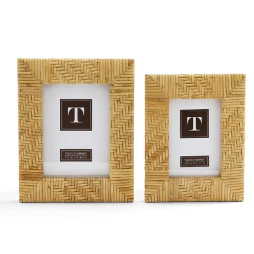 Tozai Rattan Photo Frame