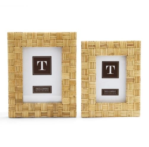 Tozai Rattan Photo Frame