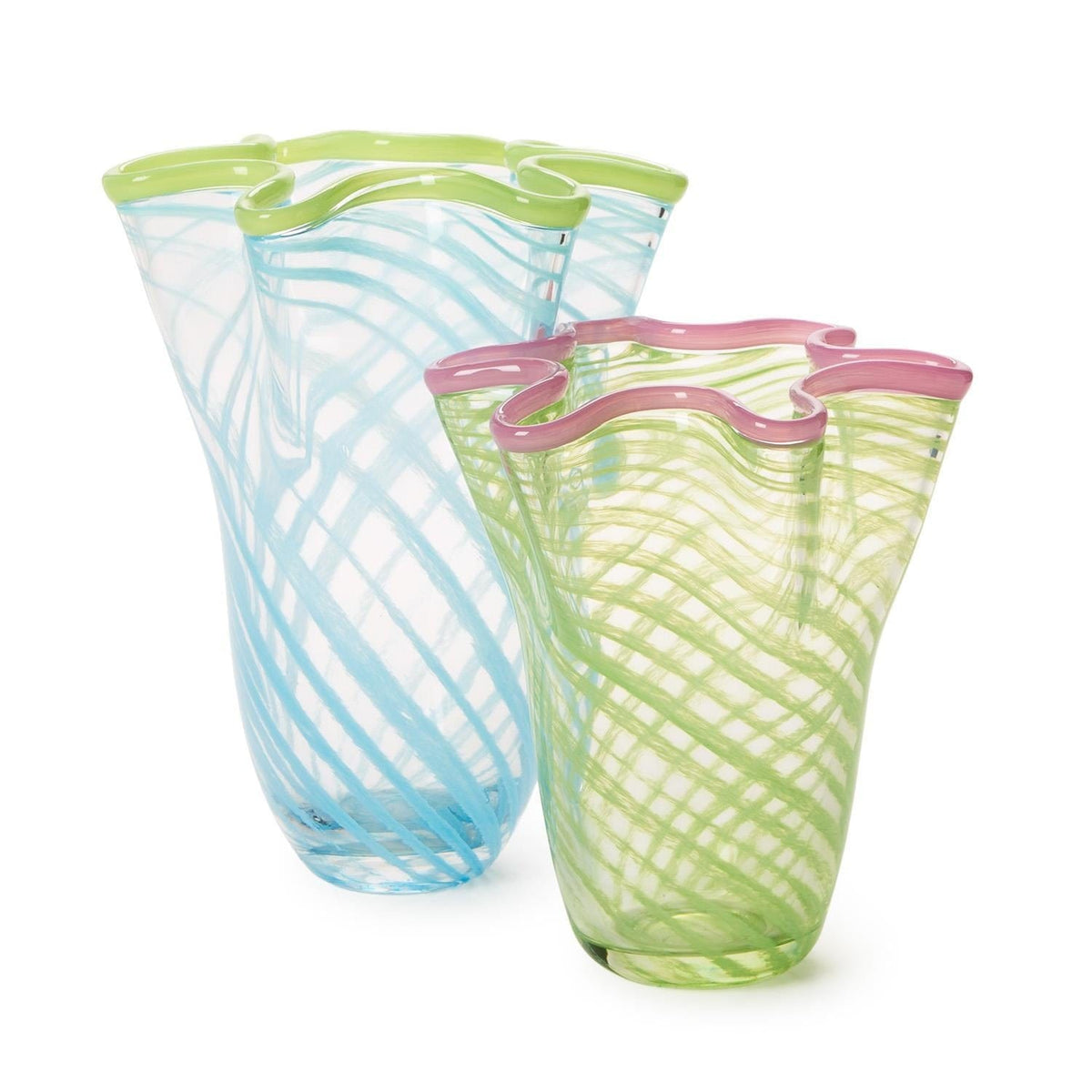 Tozai Rialto Swirl Flare Vase Vase