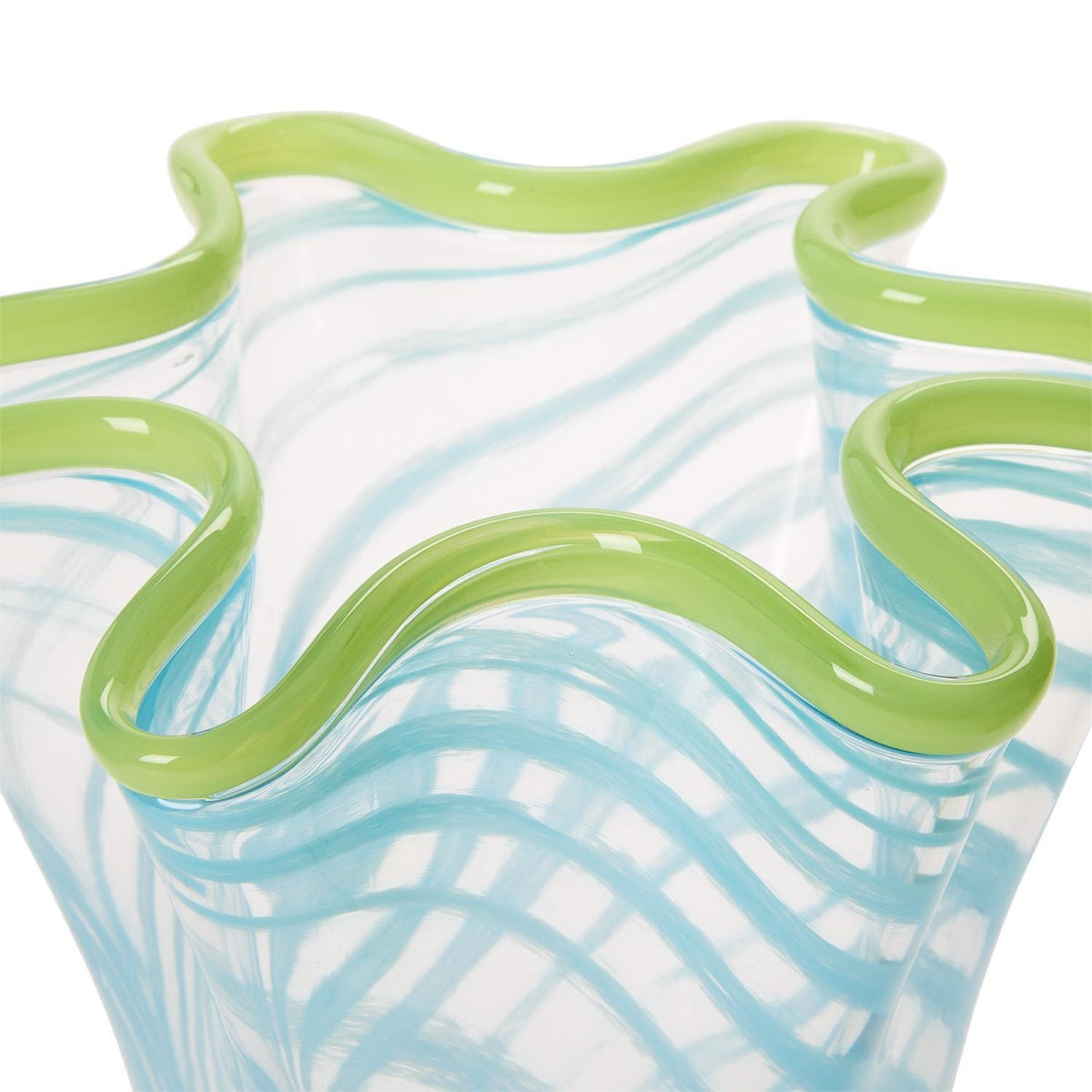 Tozai Rialto Swirl Flare Vase Vase