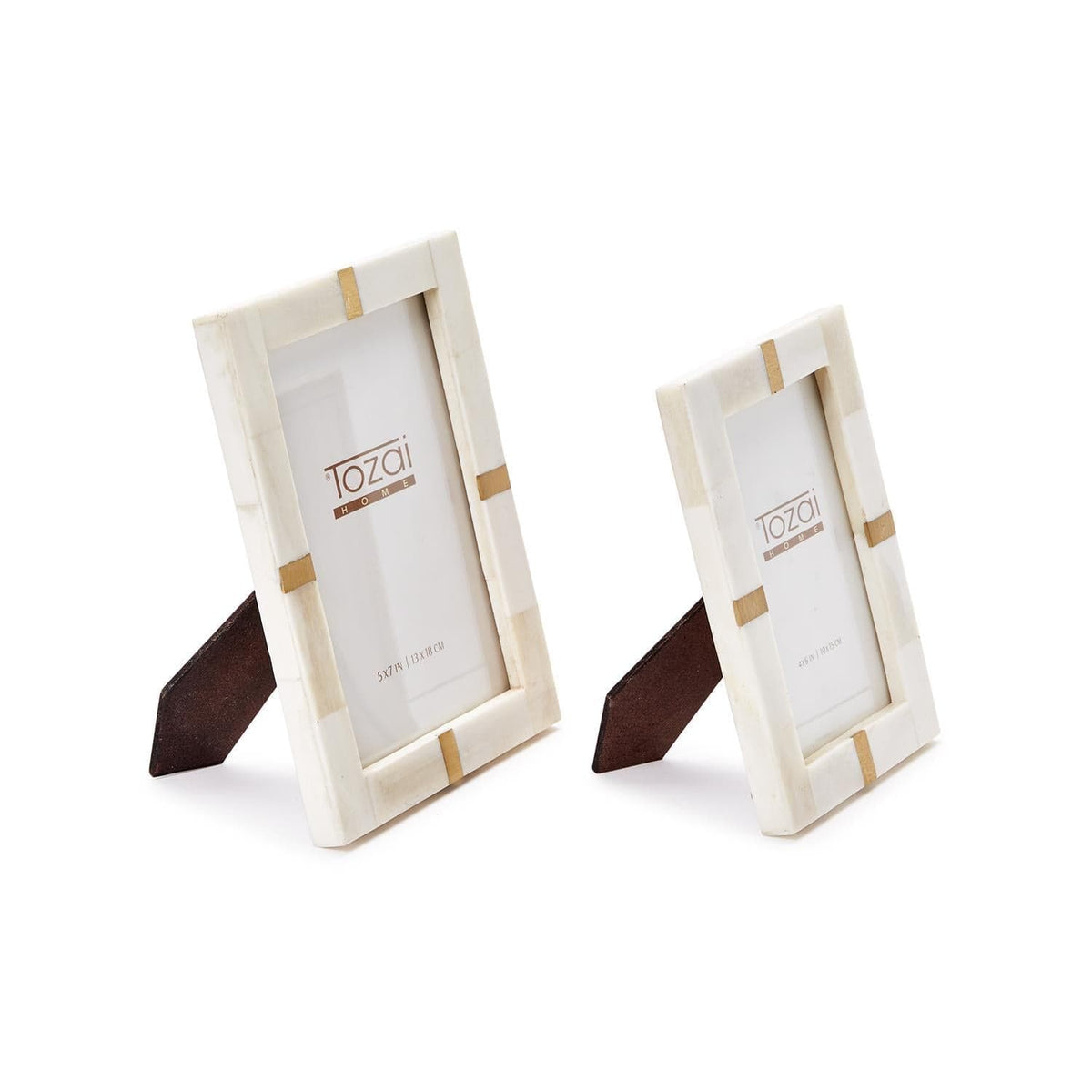 Tozai Royale Bone and Brass Photo Frame Picture Frames