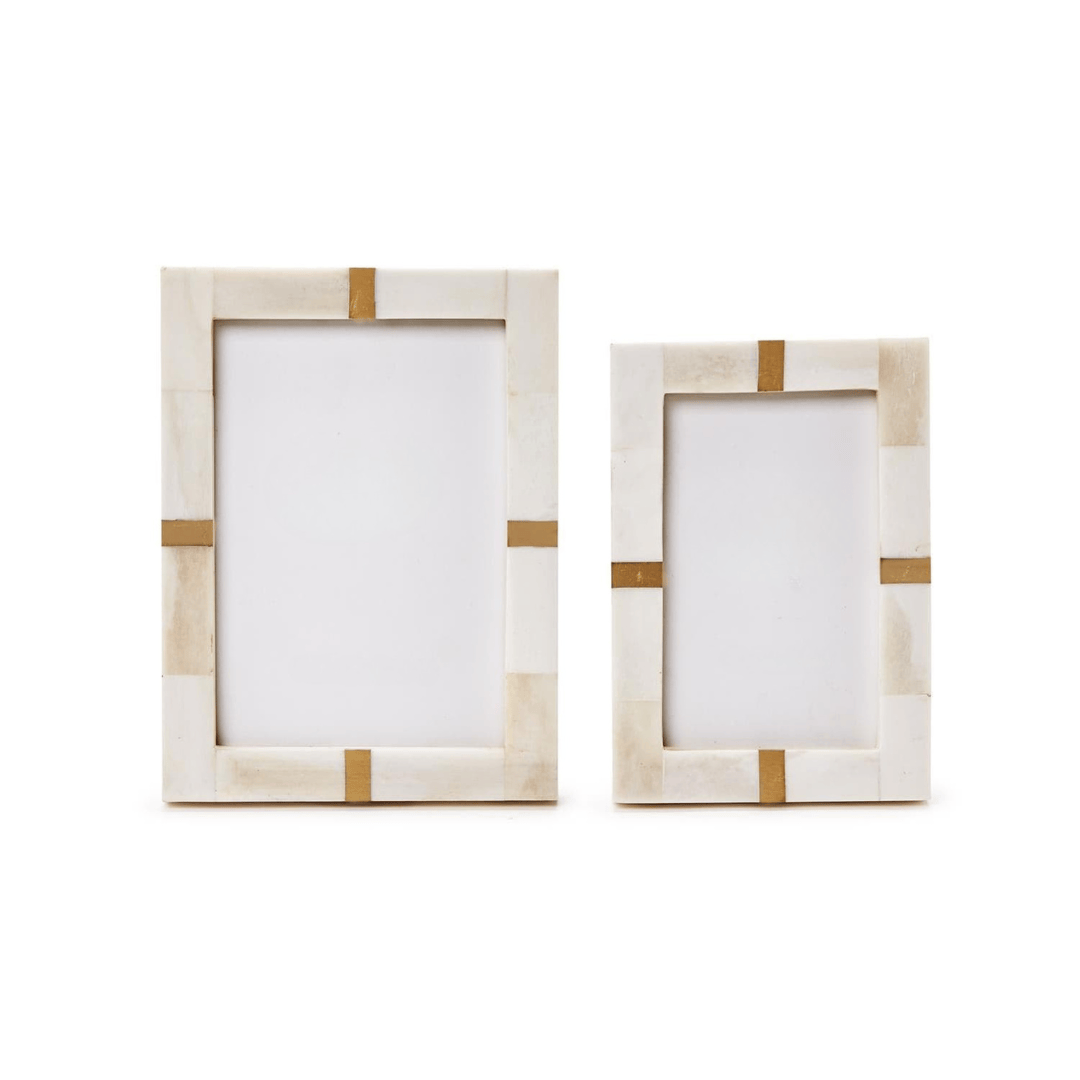 Tozai Royale Bone and Brass Photo Frame Picture Frames