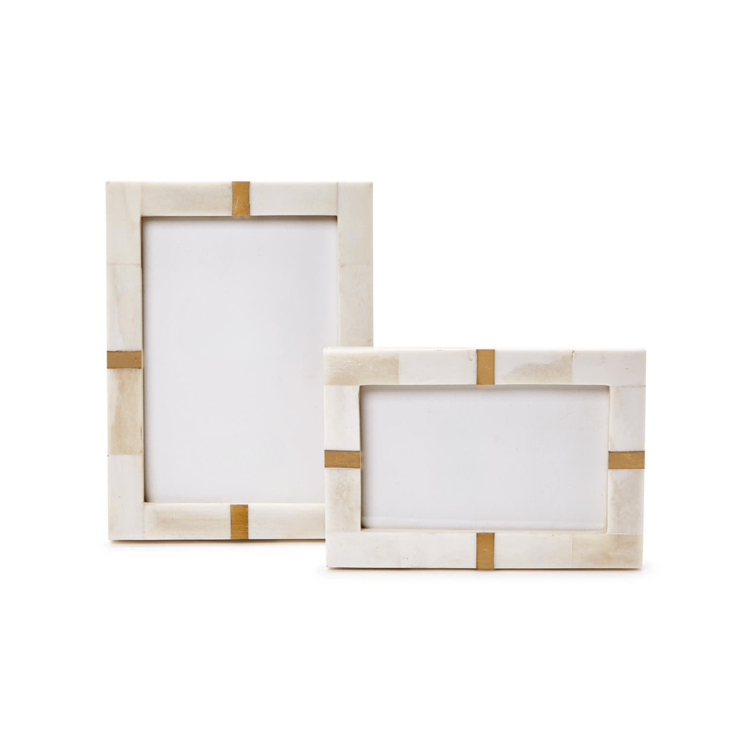Tozai Royale Bone and Brass Photo Frame Picture Frames
