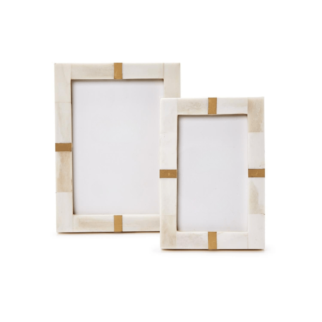 Tozai Royale Bone and Brass Photo Frame Picture Frames