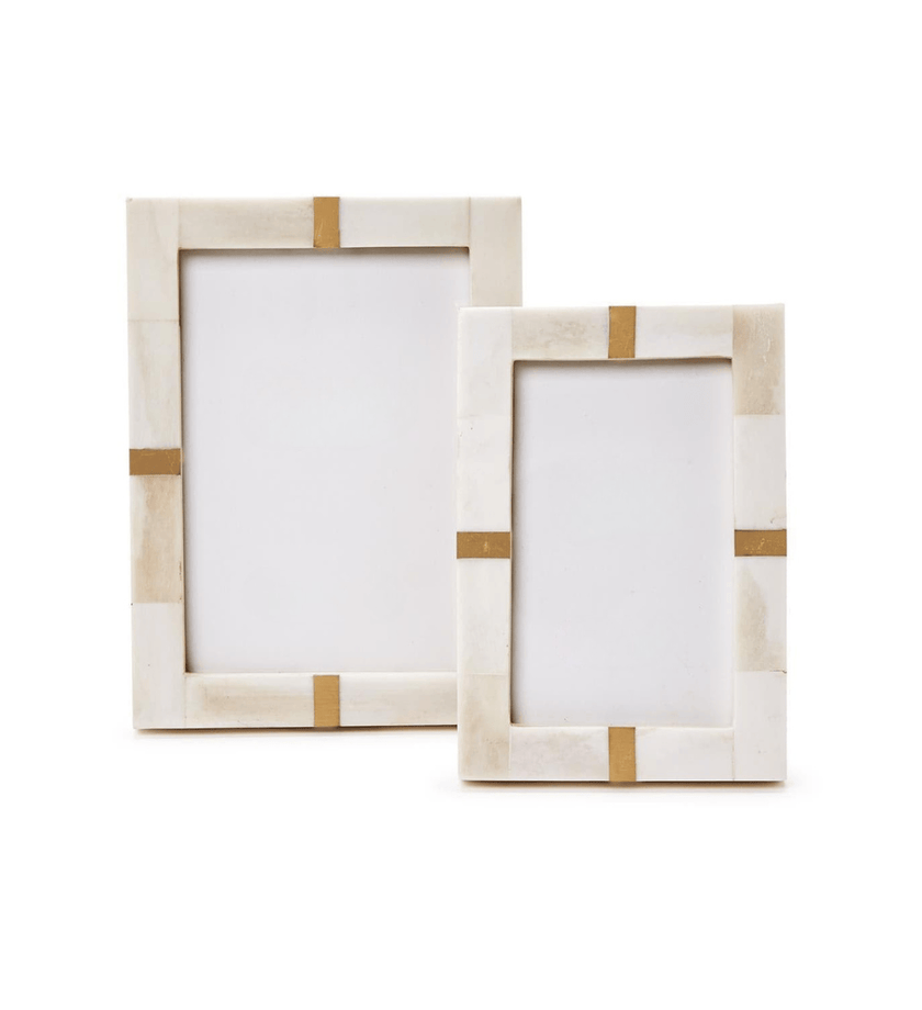 Royale Bone and Brass Photo Frame