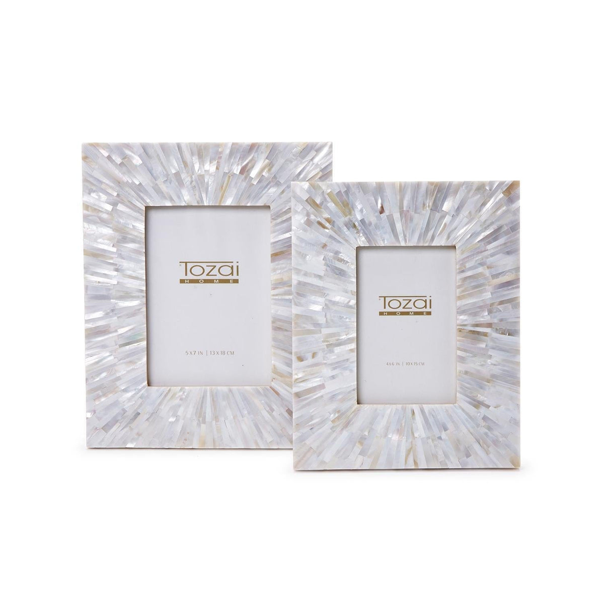 Tozai Starburst Mother of Pearl Photo Frame Picture Frames