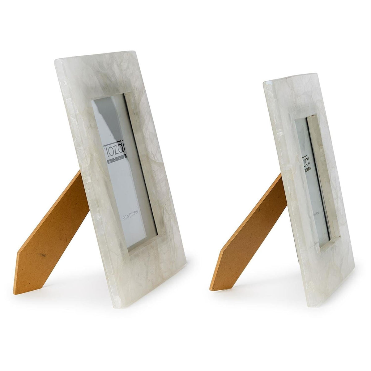 Tozai White Quartz Photo Frame Picture Frames