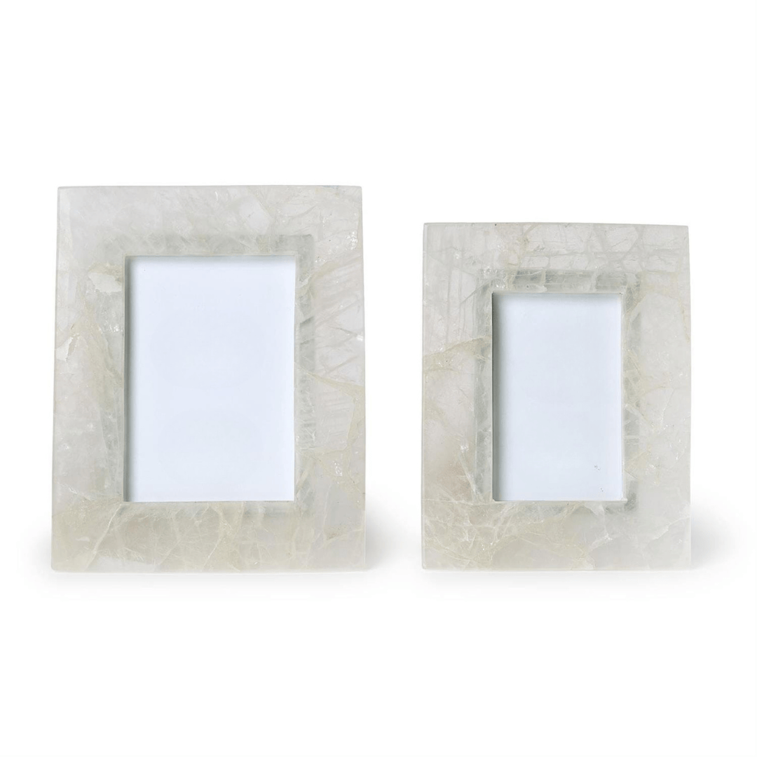 Tozai White Quartz Photo Frame Picture Frames