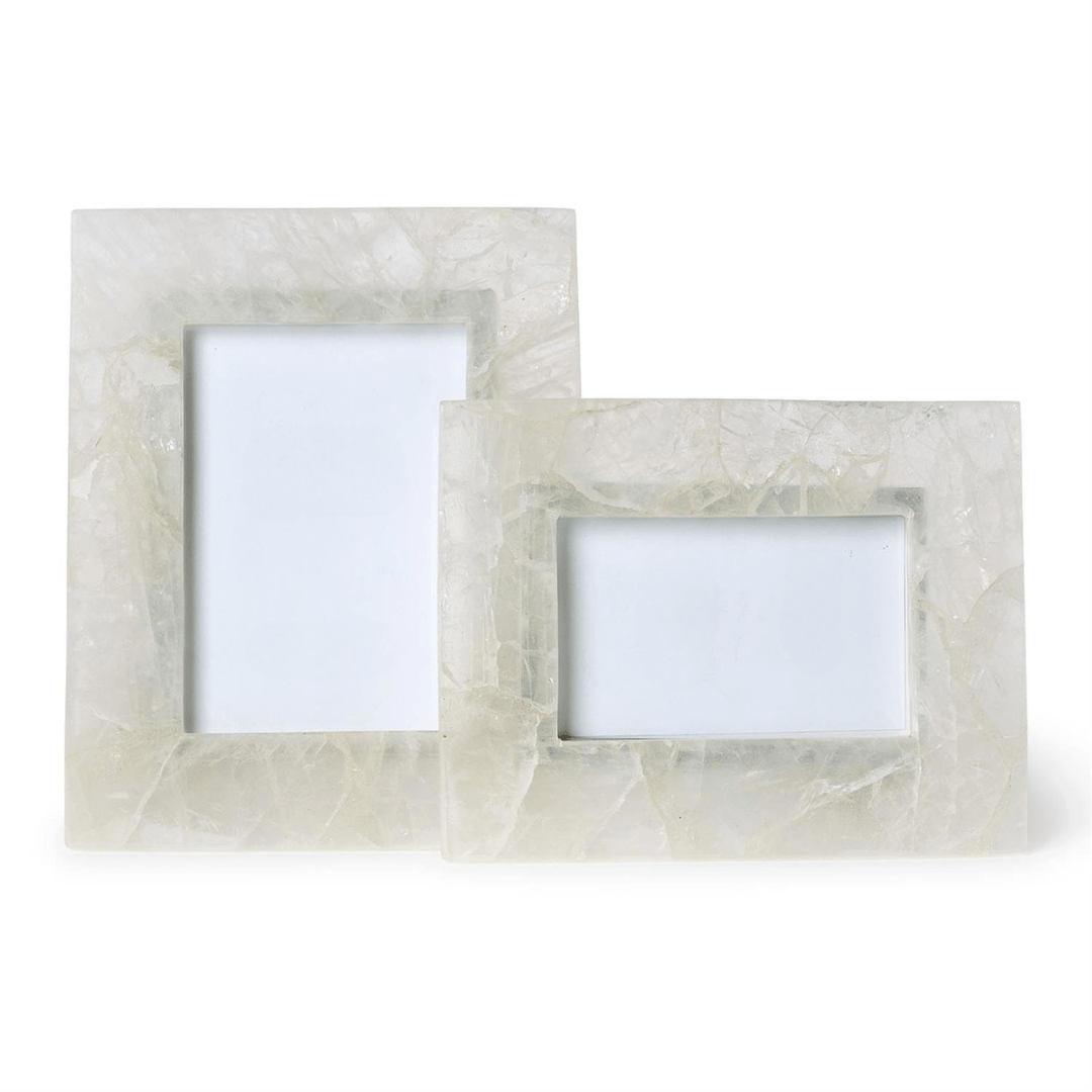 Tozai White Quartz Photo Frame Picture Frames