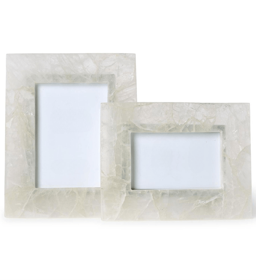 White Quartz Photo Frame - secondary