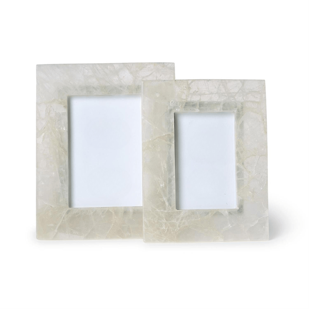 Tozai White Quartz Photo Frame Picture Frames