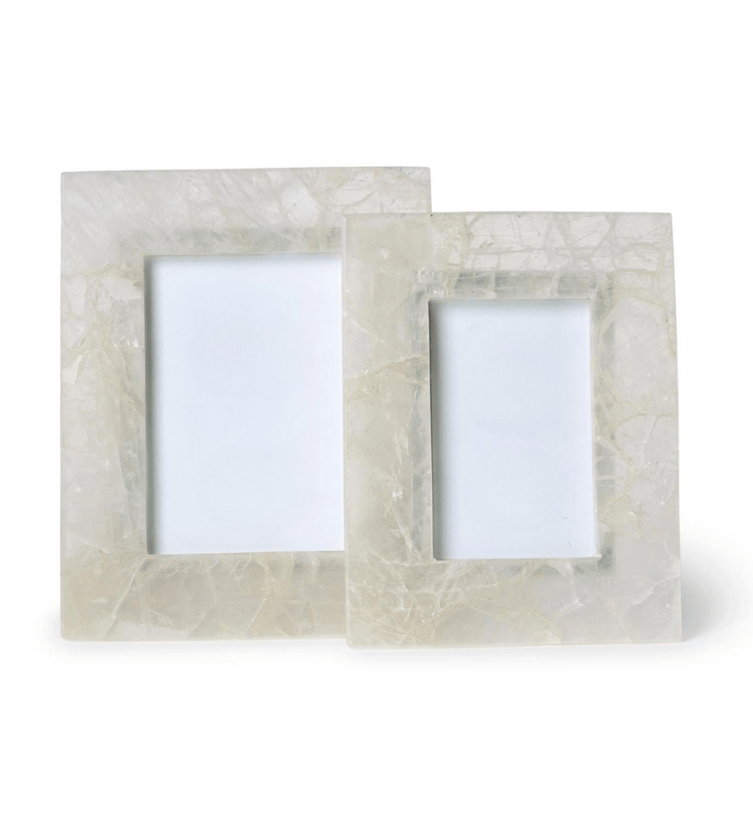 White Quartz Photo Frame