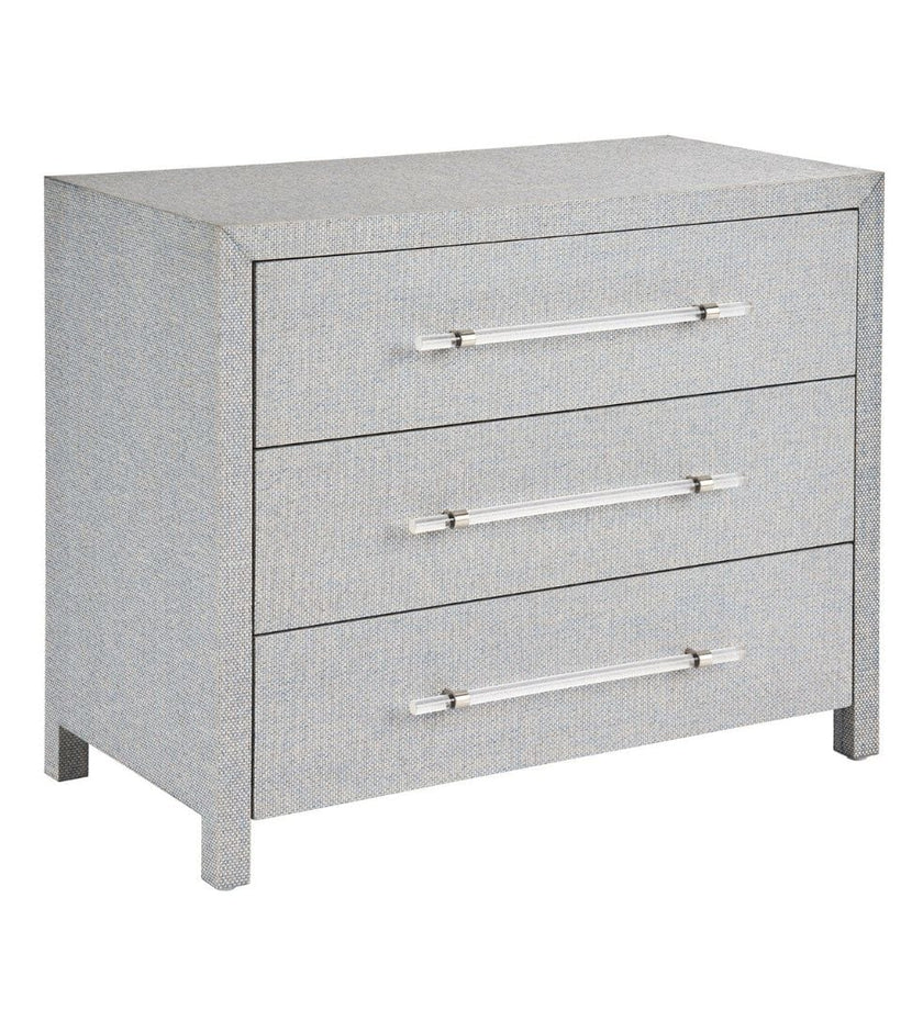 Textured Seagrass Chest