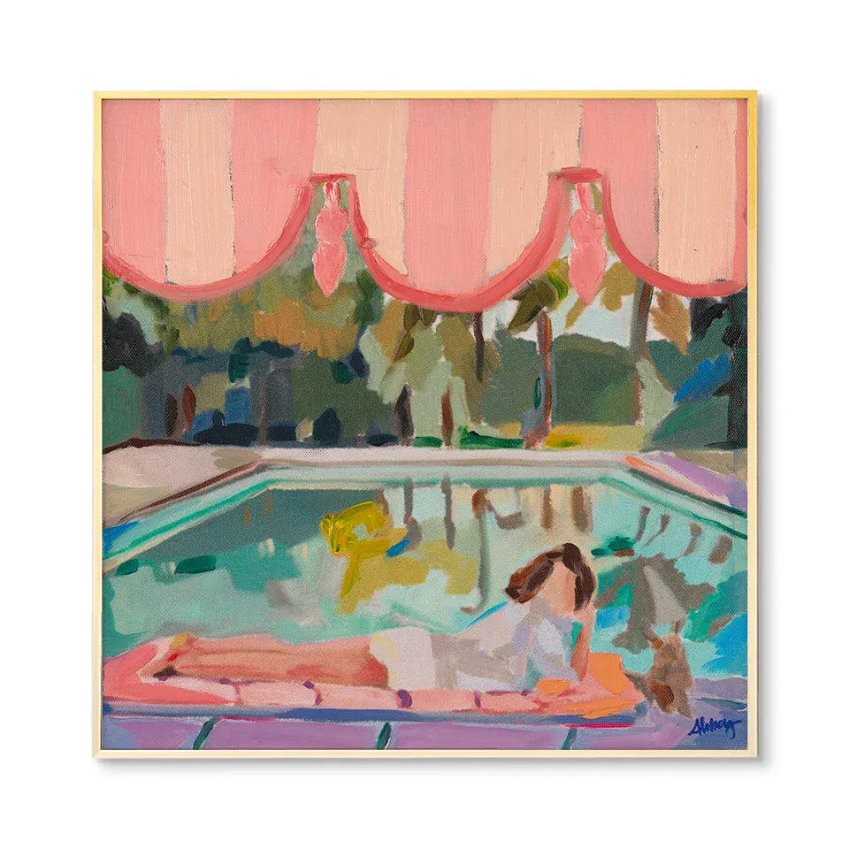 Urban Garden My Summer by Abbey Mueller Artwork