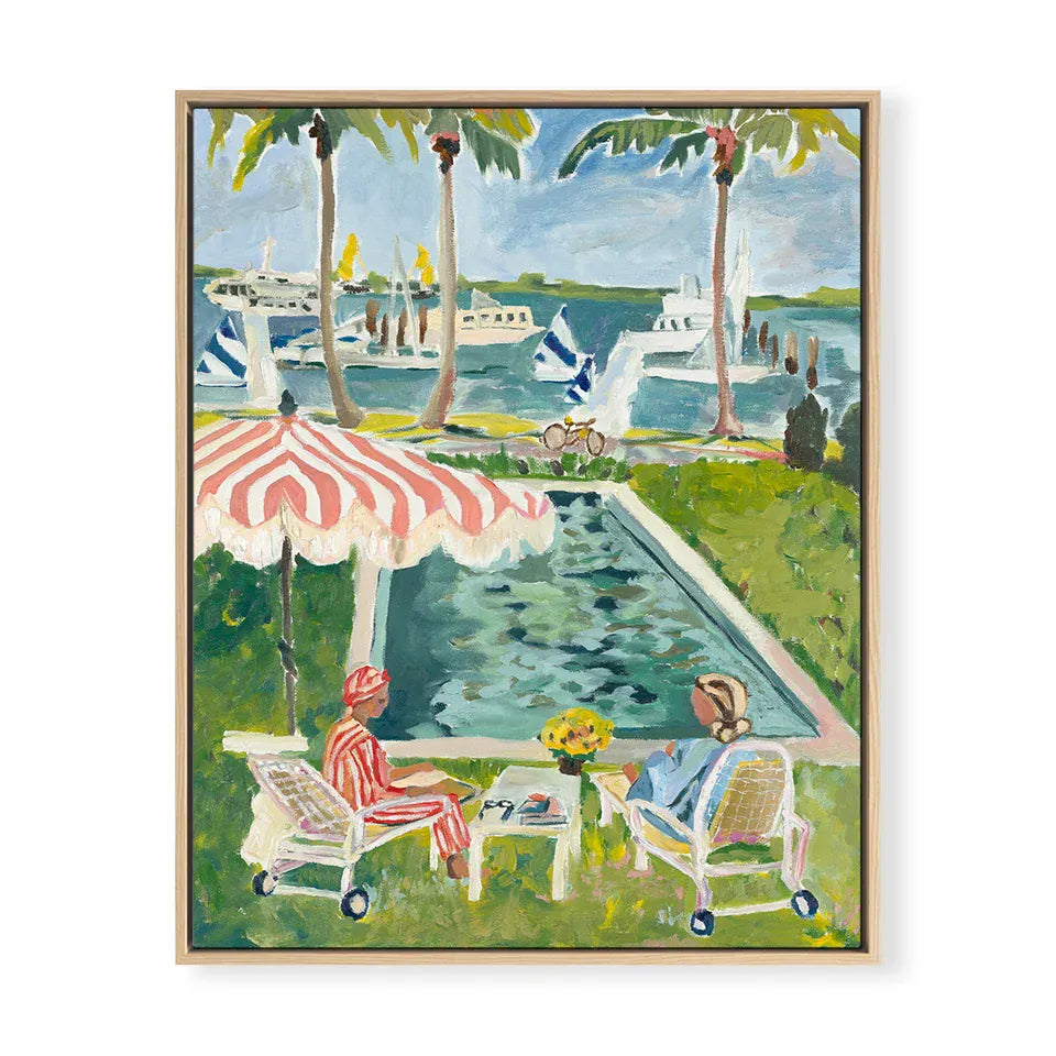 Urban Garden Palm Beach by Abbey Mueller Artwork