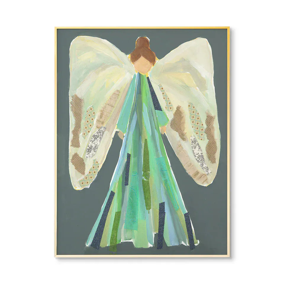 Urban Garden Paper / 5x7 Angel by Jenny Westenhofer Artwork Angel57Paper