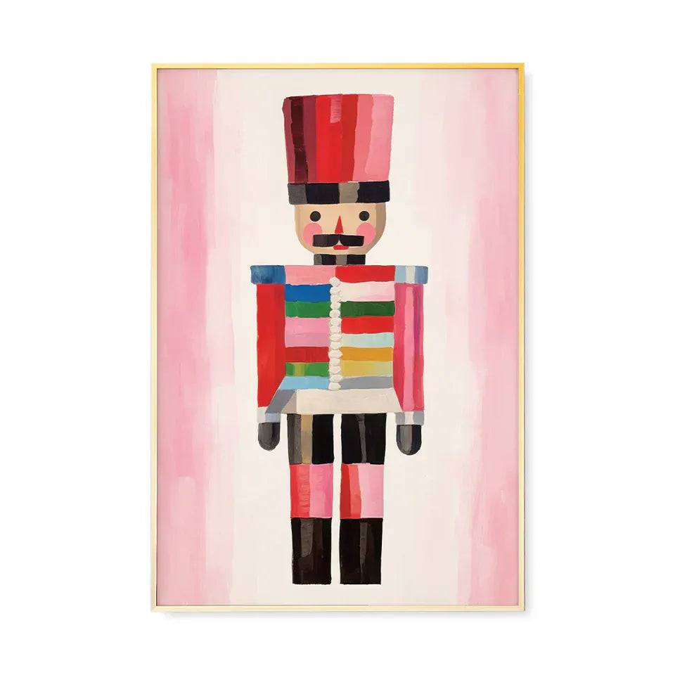 Urban Garden Paper / 5x7 / Pink Painted Nutcracker Artwork PinkkPaintedNutcracker57Paper