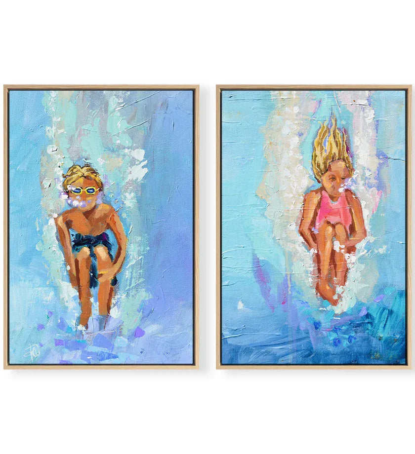 Make A Splash Pair by The Painted Katie