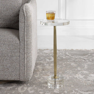 Uttermost Groove Drink Table Side Table 22908
