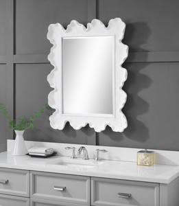 Uttermost White Coral Mirror Mirrors 09607