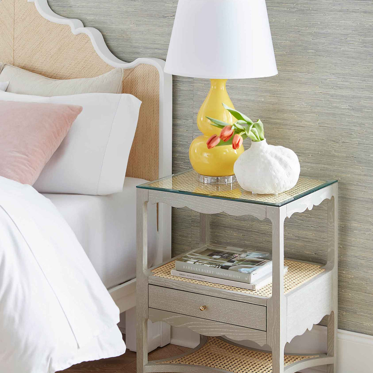 Villa & House Arianna 1-Drawer Side Table Side Tables
