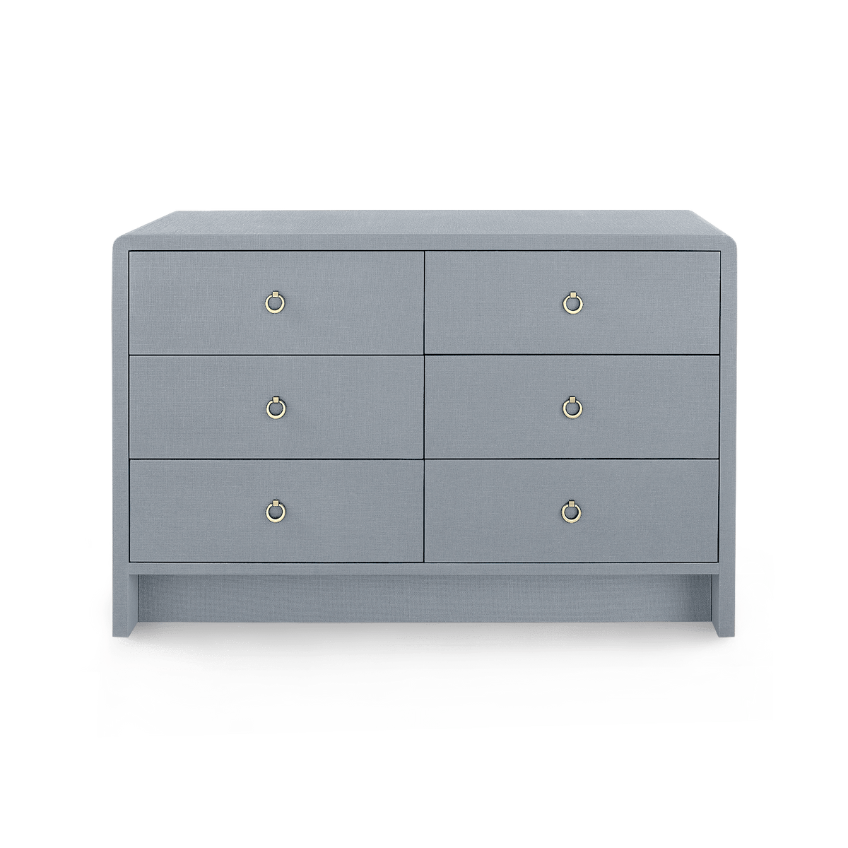 Villa & House Bryant Linen Extra Large 6-Drawer Dressers