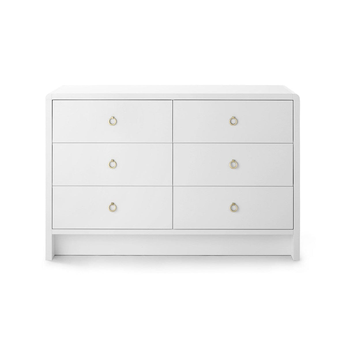 Villa & House Bryant Linen Extra Large 6-Drawer Dressers