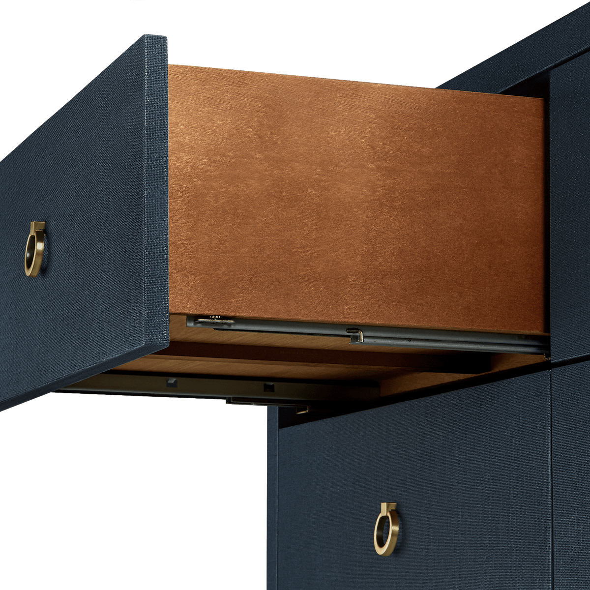 Villa & House Bryant Linen Extra Large 6-Drawer Dressers