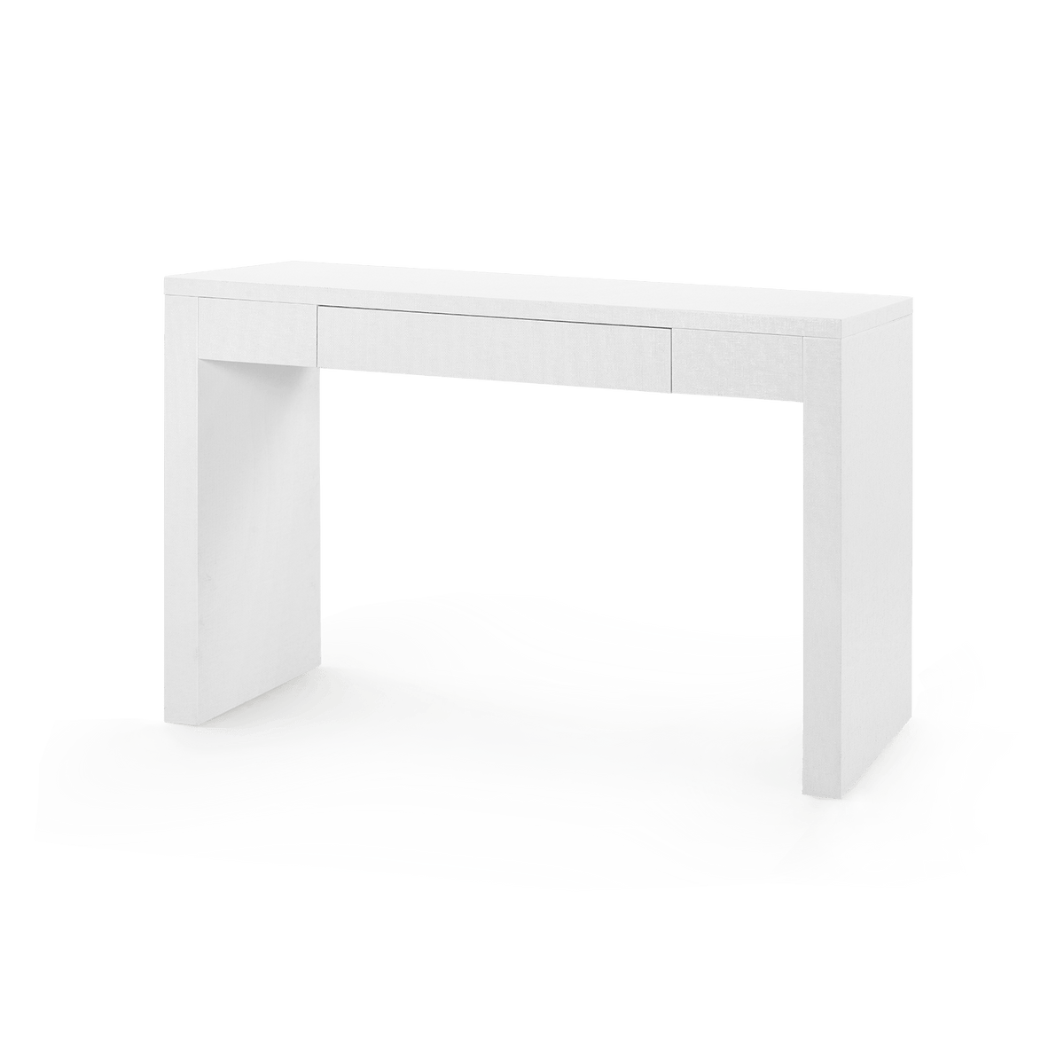 Villa & House Chiffon White - Grasscloth / Small Morgan Console Table Console Table MOR-400-59