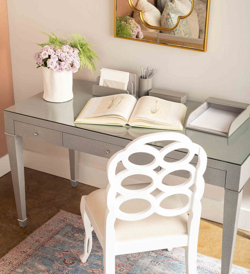 Claudette Desk - Nickel - secondary