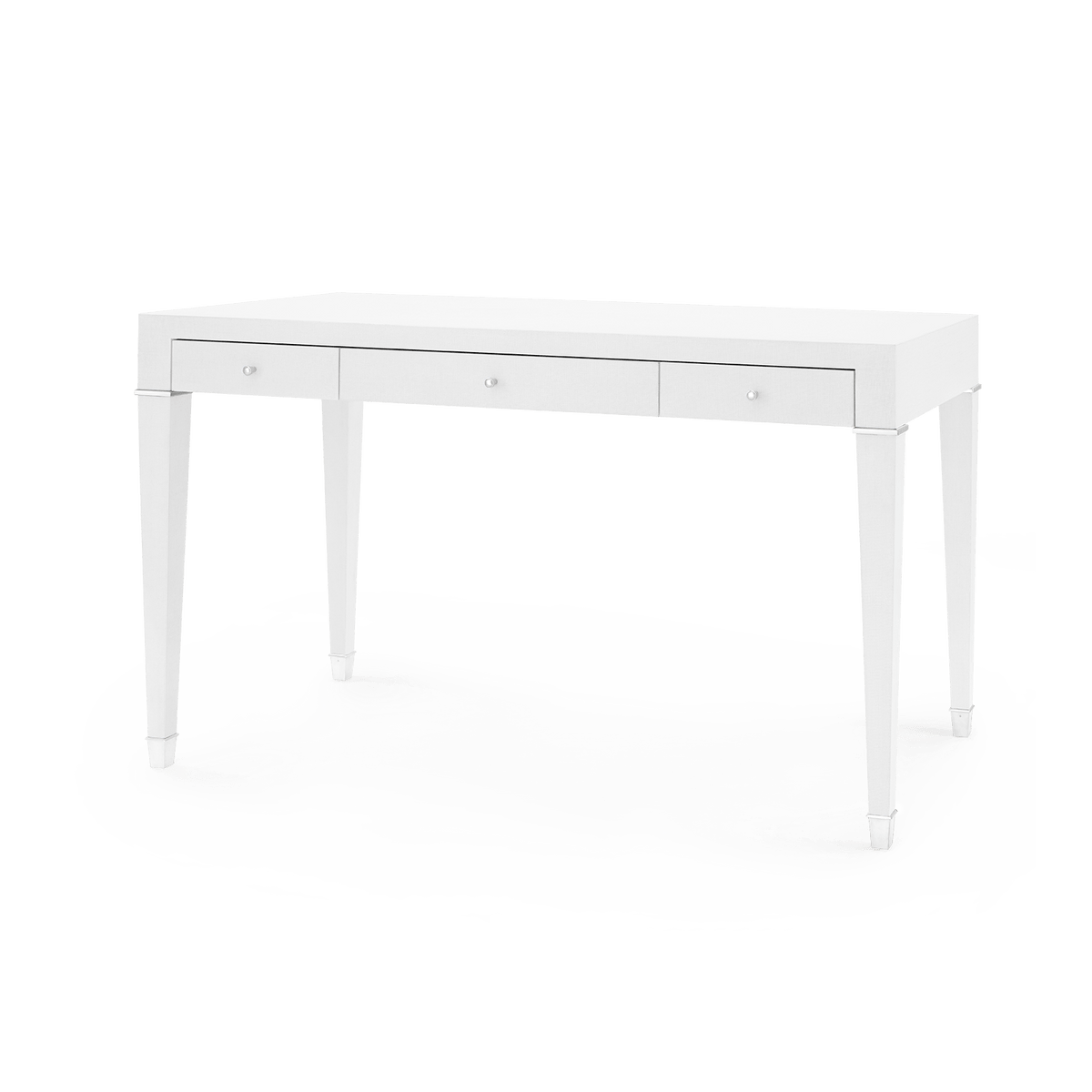 Villa & House Cream Claudette Desk - Nickel Desks CLU-350-5129-807