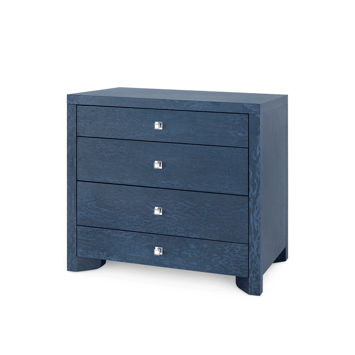 Villa & House Deep Navy Lugano Large 4-Drawer Dressers LUG-225-9418-77
