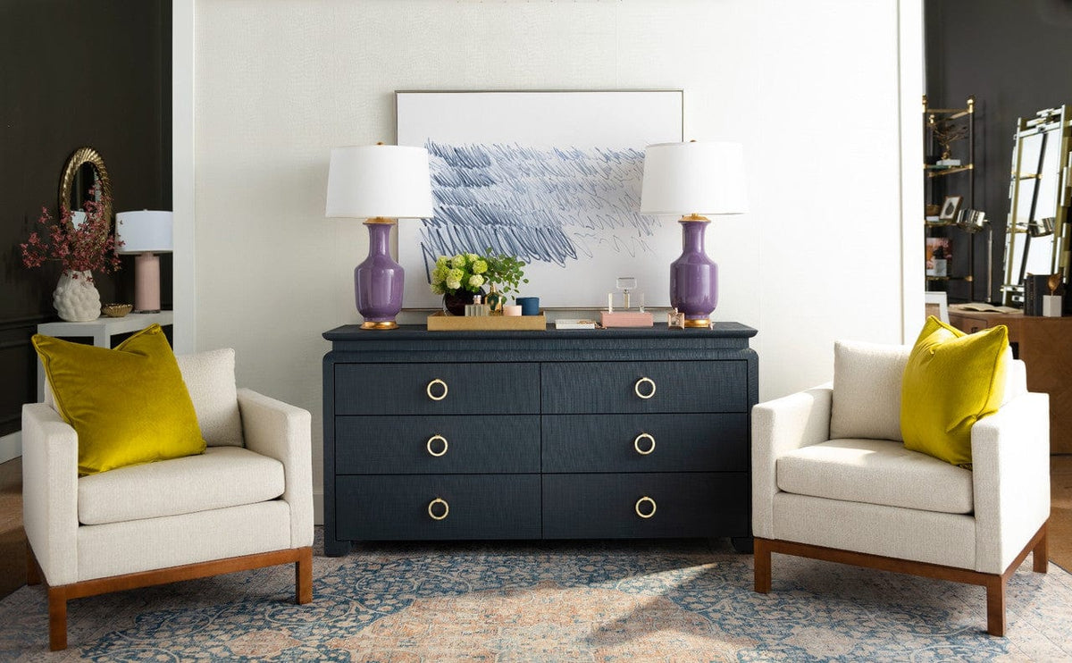 Villa & House Elina Extra Large 6-Drawer Dressers